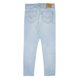 LEVI'S 512 BIG E Jeans Mens Blue Slim Tapered Stone Wash W32 L30