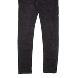 LEVI'S 519 BIG E Jeans Mens Black Slim Skinny W28 L32