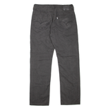 LEVI'S 514 Jeans Mens Grey Slim Straight W32 L32
