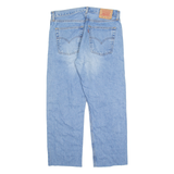 LEVI'S 521 02 Mens Jeans Blue Regular Straight Stone Wash W32 L27