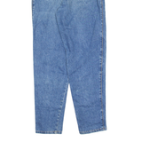 GARRY Indigo Womens Jeans Blue Regular Tapered Stone Wash W28 L30