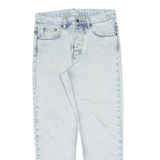 CARHARTT Newel Mens Jeans Blue Regular Tapered Acid Wash W32 L28