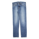 CARHARTT Legend Mens Jeans Blue Regular Straight Stone Wash W30 L32