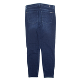 7 FOR ALL MANKIND Womens Jeans Blue Slim Skinny Stone Wash W32 L27