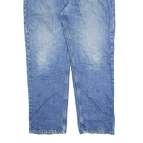 LEE Mens Jeans Blue Regular Straight Stone Wash W38 L29
