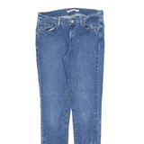 LEVI'S 710 Womens Jeans Blue Slim Skinny Acid Wash W29 L32