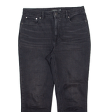 LAUREN RALPH LAUREN Womens Jeans Black Regular Straight W32 L26