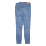 LEVI'S 710 Womens Jeans Blue Slim Skinny Stone Wash W28 L29