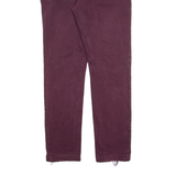 TOMMY HILFIGER Mens Jeans Maroon Slim Tapered W33 L30