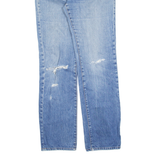 LEVI'S Wash Em' Hot Distressed Womens Jeans Blue Straight 90s W24 L32