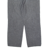 TRUSSARDI JEANS Mens Jeans Grey Regular Straight W34 L26