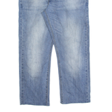 LEVI'S 232 Denizen Mens Jeans Black Slim Straight Stone Wash W36 L26