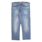 LEVI'S 232 Denizen Mens Jeans Black Slim Straight Stone Wash W36 L26