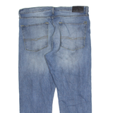 LEVI'S 232 Denizen Mens Jeans Black Slim Straight Stone Wash W36 L26