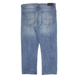 LEVI'S 232 Denizen Mens Jeans Black Slim Straight Stone Wash W36 L26