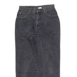 NORWISS Womens Jeans Black Relaxed Tapered 90s W28 L29