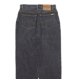 NORWISS Womens Jeans Black Relaxed Tapered 90s W28 L29
