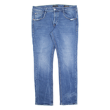 GUESS Vermont Mens Jeans Blue Slim Straight Stone Wash W38 L34