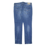GUESS Vermont Mens Jeans Blue Slim Straight Stone Wash W38 L34