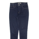 LEVI'S 720 High Rise Womens Jeans Blue Slim Skinny W29 L30