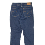 LEVI'S 721 High Rise BIG E Womens Jeans Blue Slim Skinny W27 L27