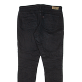 LEVI'S Modern Rise Womens Jeans Black Slim Skinny W32 L28