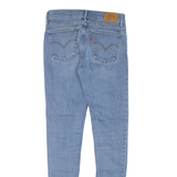 LEVI'S 710 BIG E Womens Jeans Blue Slim Skinny W28 L30