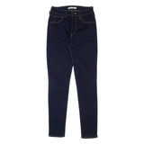 LEVI'S 721 High Rise Womens Jeans Blue Slim Skinny W26 L28