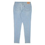 LEVI'S 710 Womens Jeans Blue Slim Skinny Stone Wash W32 L30