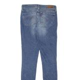 LEVI'S Modern Rise Womens Jeans Blue Slim Skinny Stone Wash W25 L32