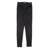 LEVI'S Mile High Womens Jeans Black Slim Skinny W24 L28