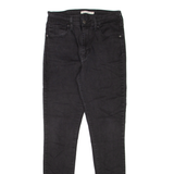 LEVI'S 721 High Rise Womens Jeans Black Slim Skinny W27 L32