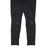 LEVI'S 721 High Rise Womens Jeans Black Slim Skinny W27 L26