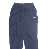FILA Womens Track Pants Blue Straight M W26 L30