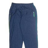ADIDAS Womens Track Pants Blue Tapered XL W32 L32
