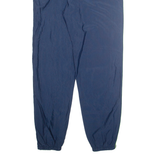 ADIDAS Womens Track Pants Blue Tapered XL W32 L32