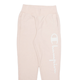 CHAMPION REVERSE WEAVE Womens Joggers Pink Tapered M W24 L27