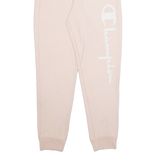 CHAMPION REVERSE WEAVE Womens Joggers Pink Tapered M W24 L27
