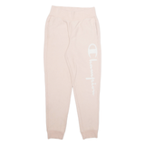 CHAMPION REVERSE WEAVE Womens Joggers Pink Tapered M W24 L27