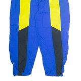ELLESSE Mens Track Pants Blue Tapered XL W30 L26