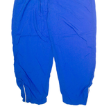 ELLESSE Mens Track Pants Blue Tapered XL W30 L26