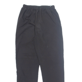 PUMA Mens Track Pants Black Tapered S W24 L30