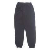 PUMA Mens Track Pants Black Tapered S W24 L30