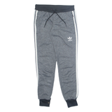 ADIDAS Womens Joggers Grey Tapered XS W26 L29