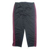 REEBOK Mens Rain Trousers Black Straight XL W36 L30