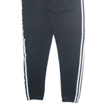 ADIDAS Womens Joggers Black Tapered S W28 L26