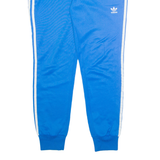 ADIDAS Womens Joggers Blue Tapered S W28 L29