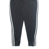 ADIDAS Mens Joggers Black Tapered XS W24 L26