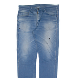 LEVI'S 511 Jeans Distressed Mens Blue Slim Straight W33 L32