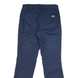 DICKIES Workwear Womens Trousers Blue Regular Straight W30 L29